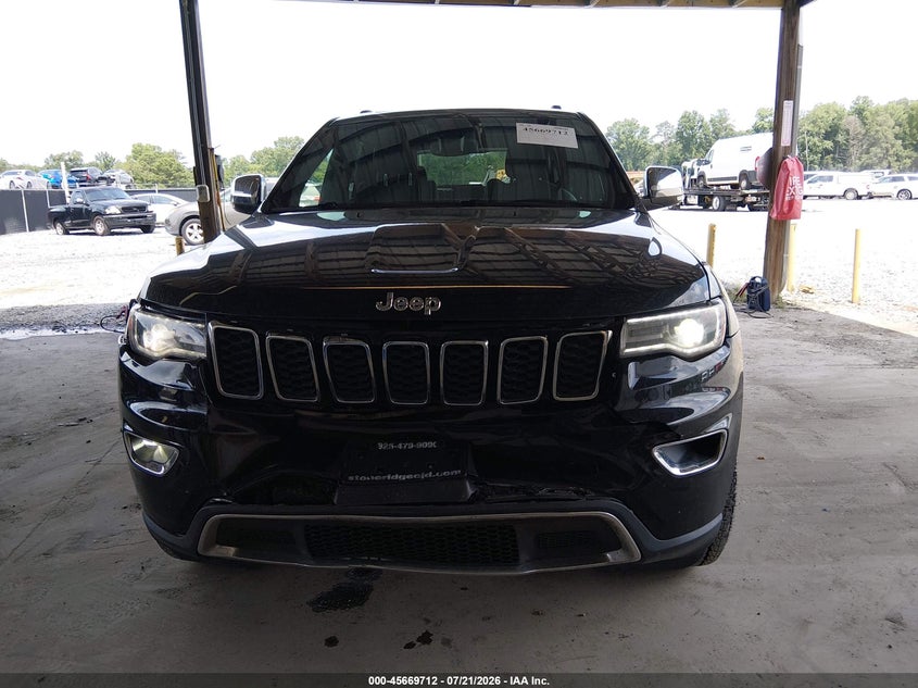 2017 Jeep Grand Cherokee Limited 4X2 VIN: 1C4RJEBG6HC925467 Lot: 45669712