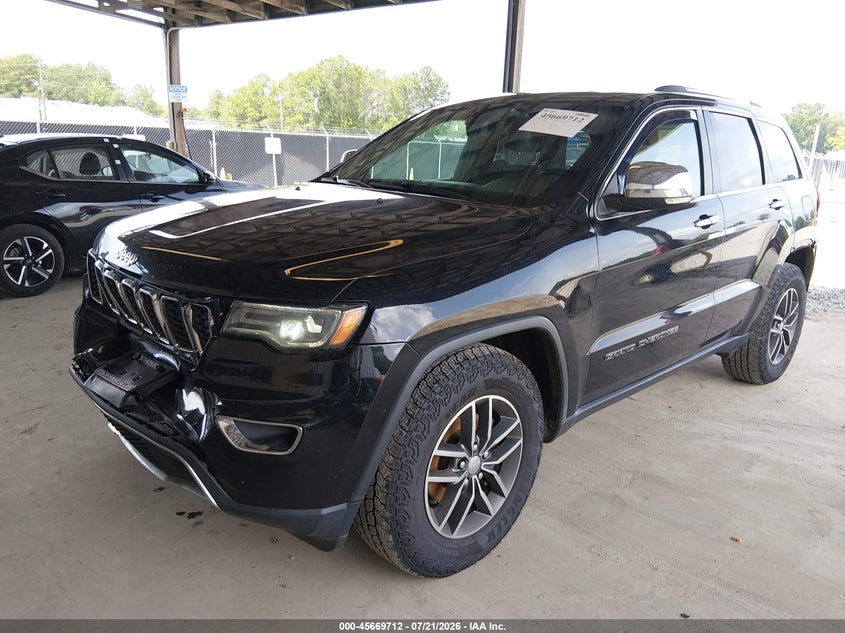 2017 Jeep Grand Cherokee Limited 4X2 VIN: 1C4RJEBG6HC925467 Lot: 45669712