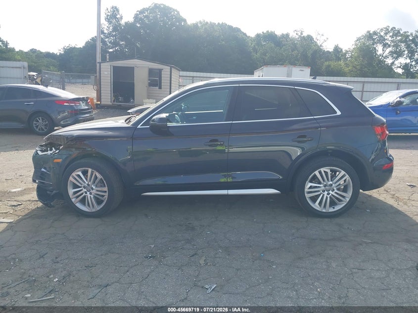 2018 Audi Q5 2.0T Premium/2.0T Tech Premium VIN: WA1BNAFY1J2222155 Lot: 45669719