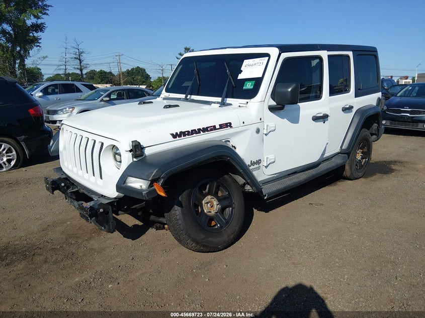 JEEP WRANGLER UNLIMITED 2018 VIN 1C4HJXDG5JW115174