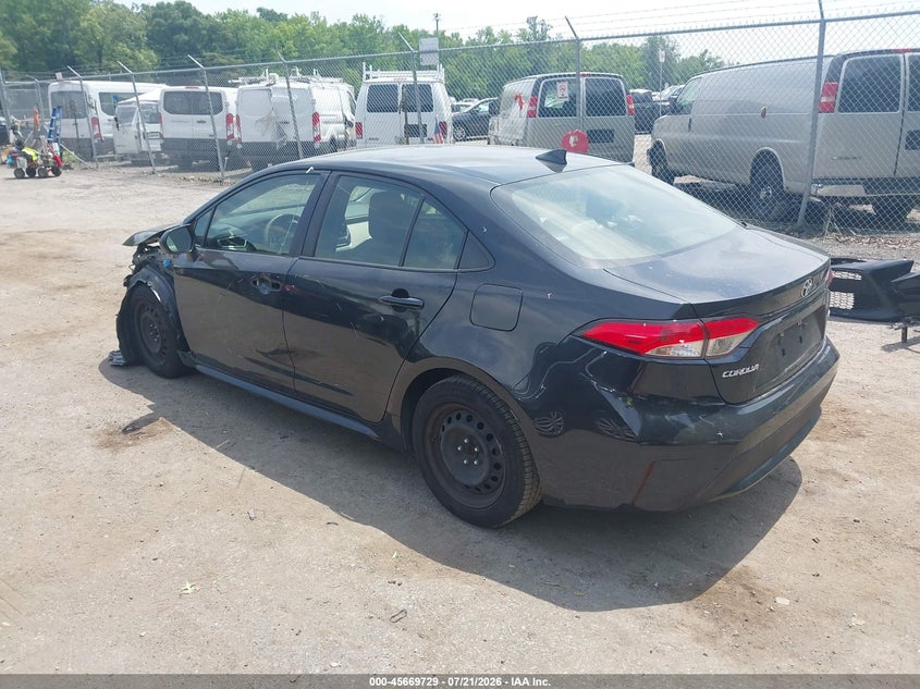 2021 Toyota Corolla Le VIN: JTDEPMAE8MJ142129 Lot: 45669729
