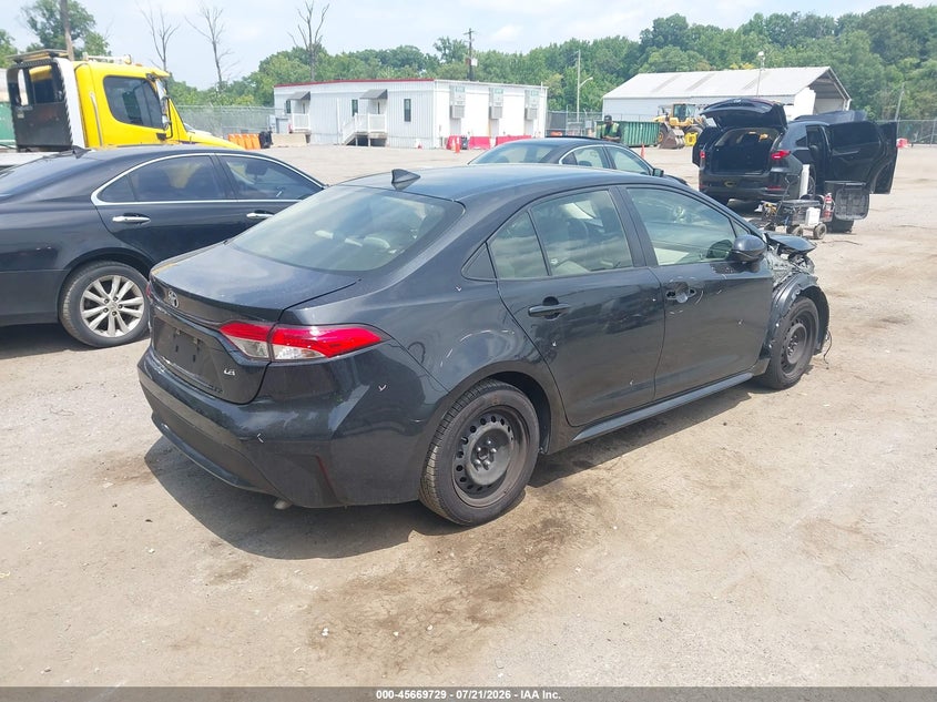 2021 Toyota Corolla Le VIN: JTDEPMAE8MJ142129 Lot: 45669729