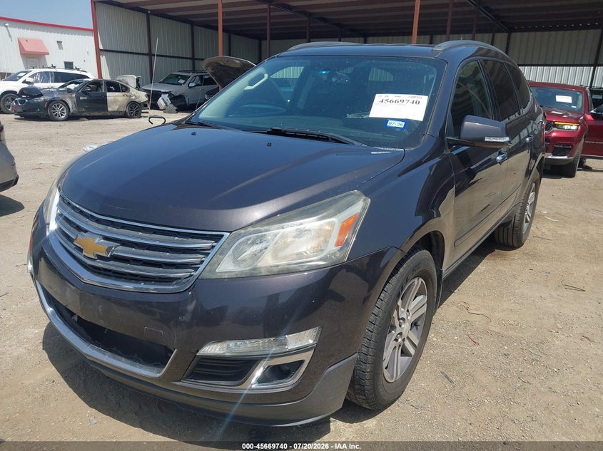Vin: 1gnkrhkd1gj161661, lot: 46168341, chevrolet traverse 2lt 20162