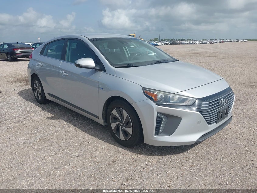Vin: kmhc75lc2ku106937, lot: 46168355, hyundai ioniq hybrid sel 20191