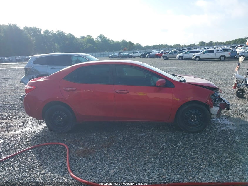 2017 Toyota Corolla Le VIN: 2T1BURHE2HC899706 Lot: 45669759