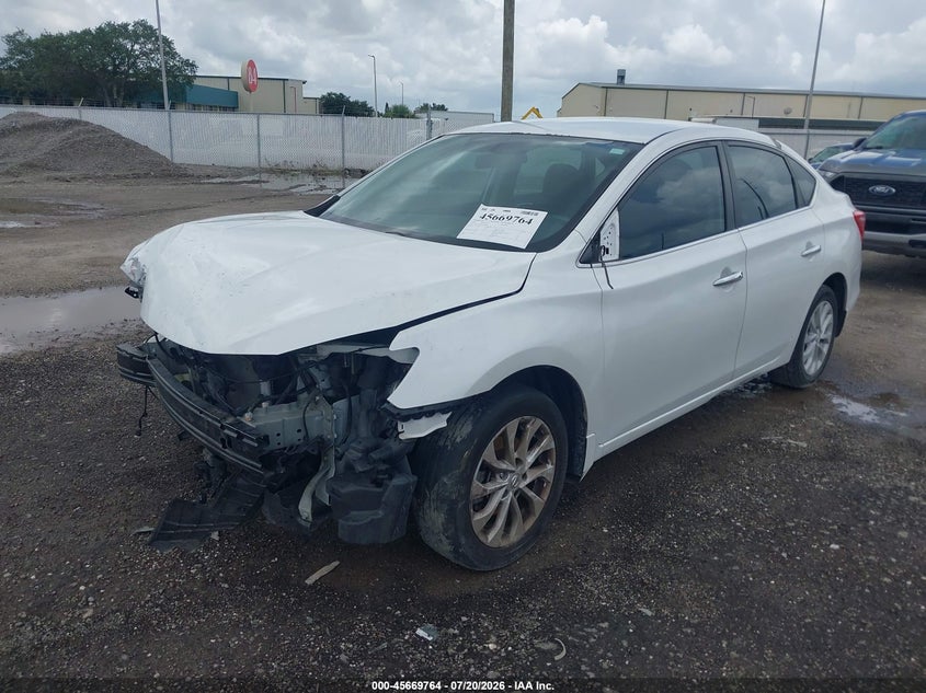 2018 NISSAN SENTRA auction photo 2