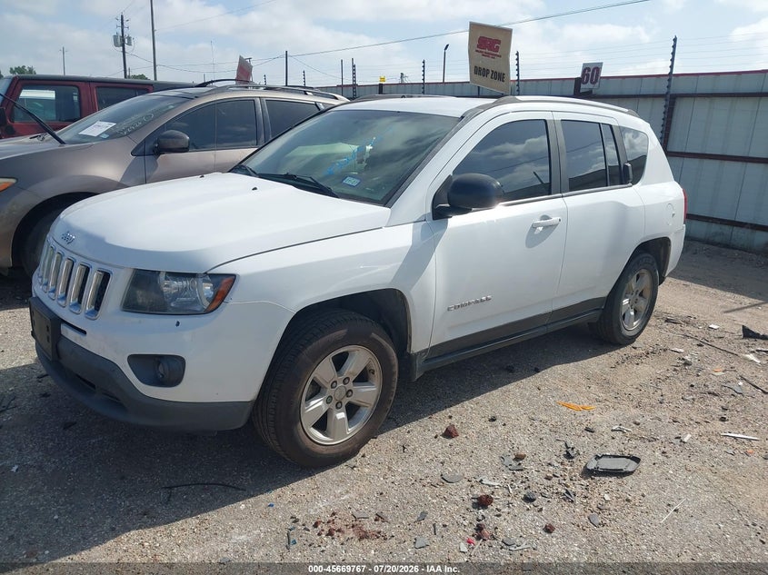 2015 Jeep Compass Sport VIN: 1C4NJCBA6FD190821 Lot: 45669767