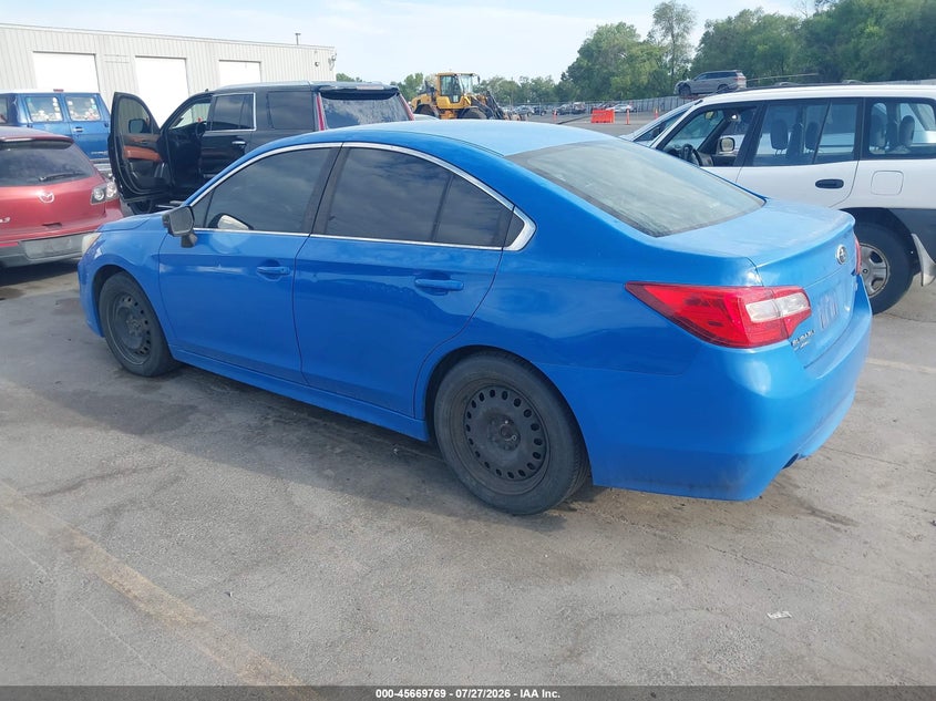 Vin: 4s3bnba67f3059739, lot: 46168369, subaru legacy 2.5i 20153