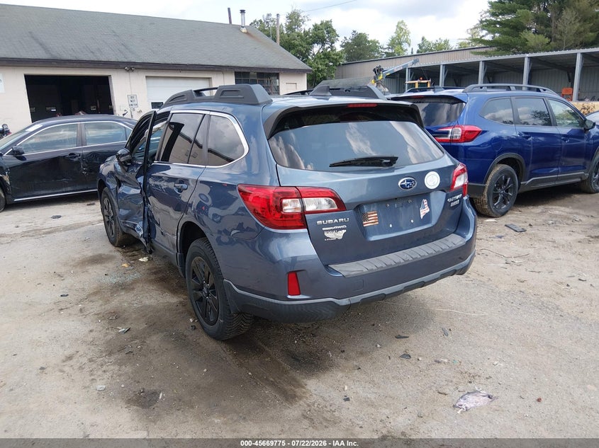 Vin: 4s4bsafc6h3320181, lot: 46168375, subaru outback 2.5i premium 20173