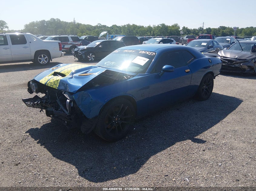 Vin: 2c3cdzfjxlh235810, lot: 46168380, dodge challenger r/t scat pack 20202