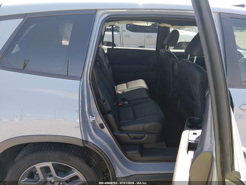 2022 Honda Passport 2Wd Ex-L VIN: 5FNYF7H55NB003799 Lot: 45669783