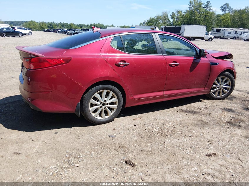 Vin: 5xxgn4a79eg272667, lot: 46168391, kia optima ex 20144