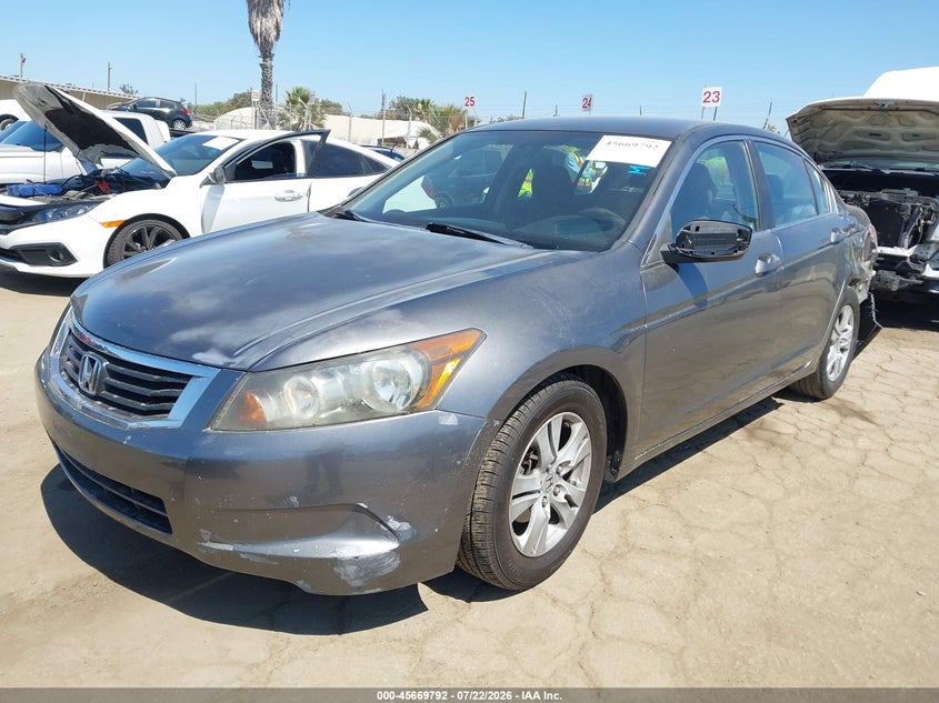 2010 Honda Accord, Left Rear, IAAI, VIN 1HGCP2F45AA126155 — photo 2