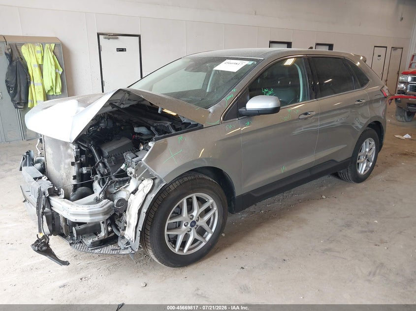 2022 Ford Edge Sel VIN: 2FMPK4J92NBB14144 Lot: 45669817