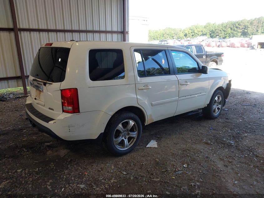 Vin: 5fnyf4h75cb030644, lot: 46168433, honda pilot ex-l 20124