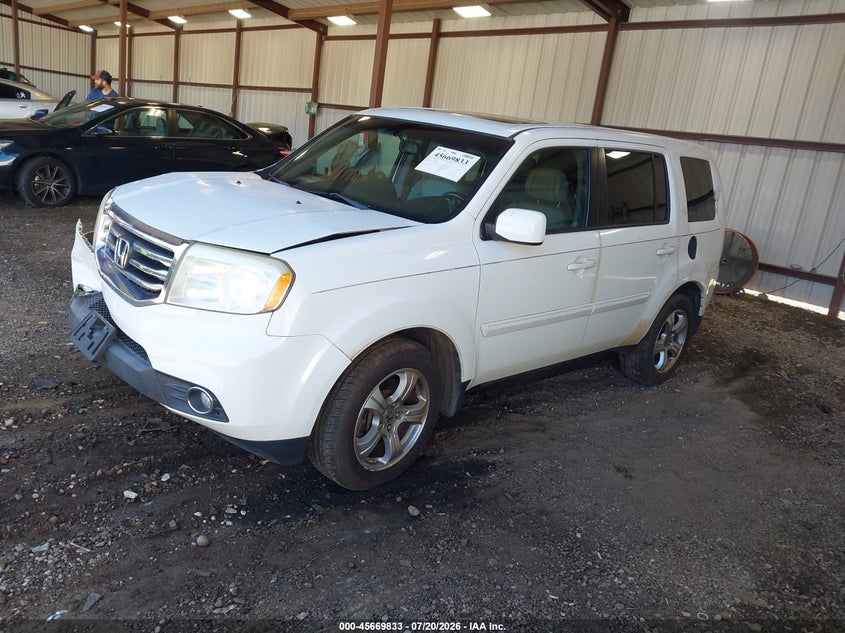 2012 HONDA PILOT auction photo 2