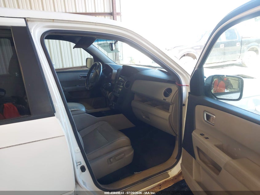 2012 HONDA PILOT auction photo 5