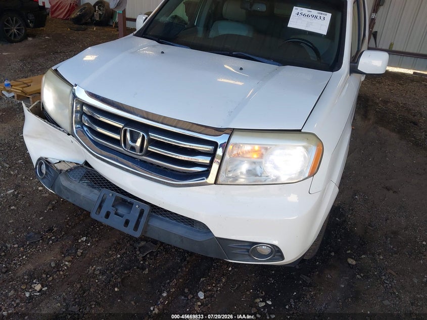 2012 HONDA PILOT auction photo 6