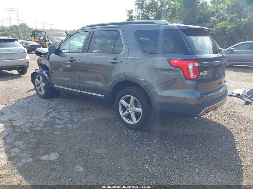 Vin: 1fm5k8dh3hga06873, lot: 46168439, ford explorer xlt 20173