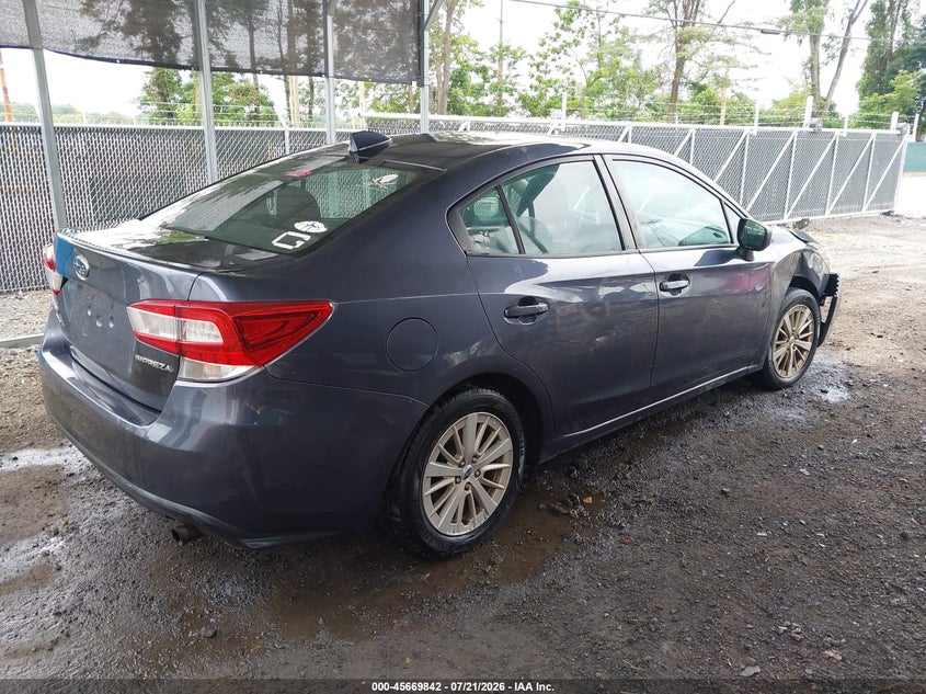 2017 Subaru Impreza 2.0I Premium VIN: 4S3GKAB65H3613676 Lot: 45669842