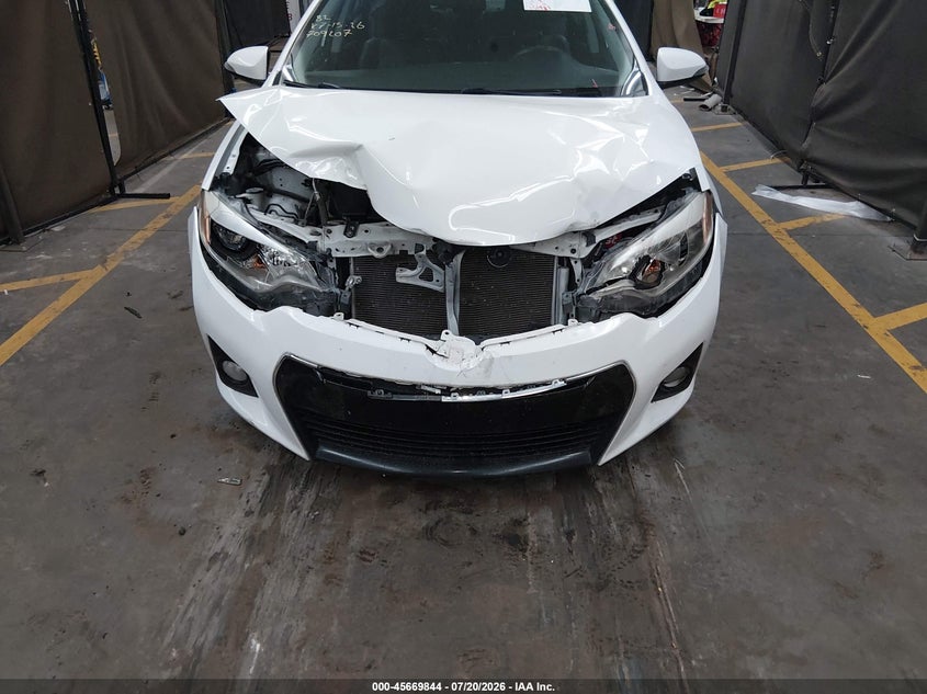2016 Toyota Corolla S Plus VIN: 2T1BURHE2GC709207 Lot: 45669844