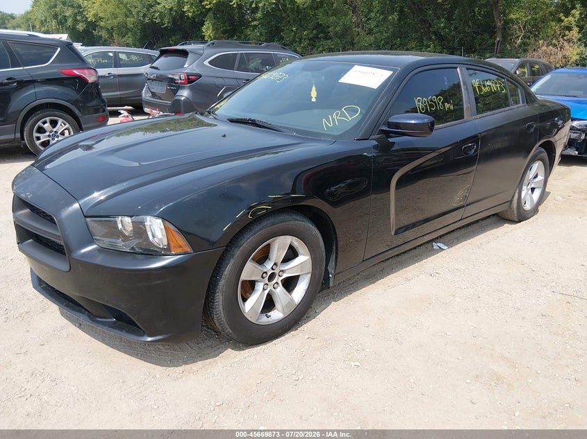 2013 DODGE CHARGER auction photo 2