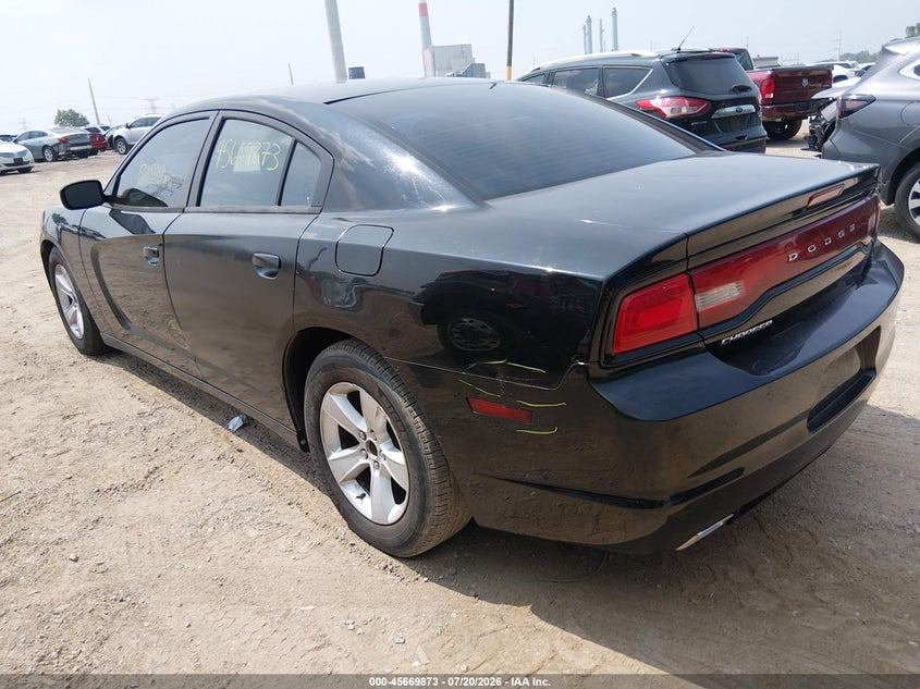 2013 DODGE CHARGER auction photo 3