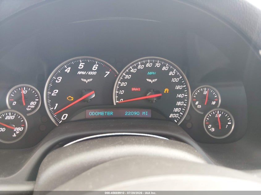 2005 Chevrolet Corvette VIN: 1G1YY24U455129592 Lot: 45669910