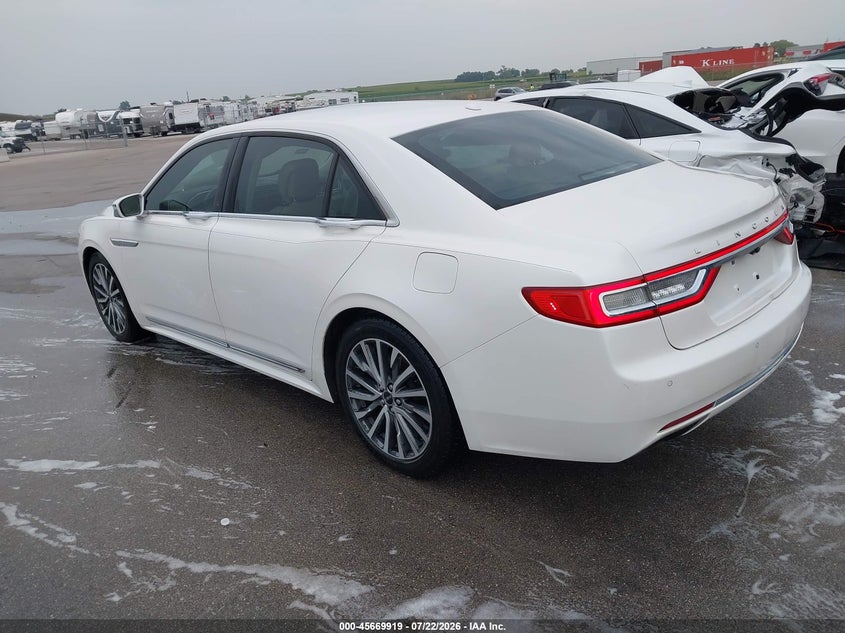 Vin: 1ln6l9sk4h5611194, lot: 46168519, lincoln continental select 20173