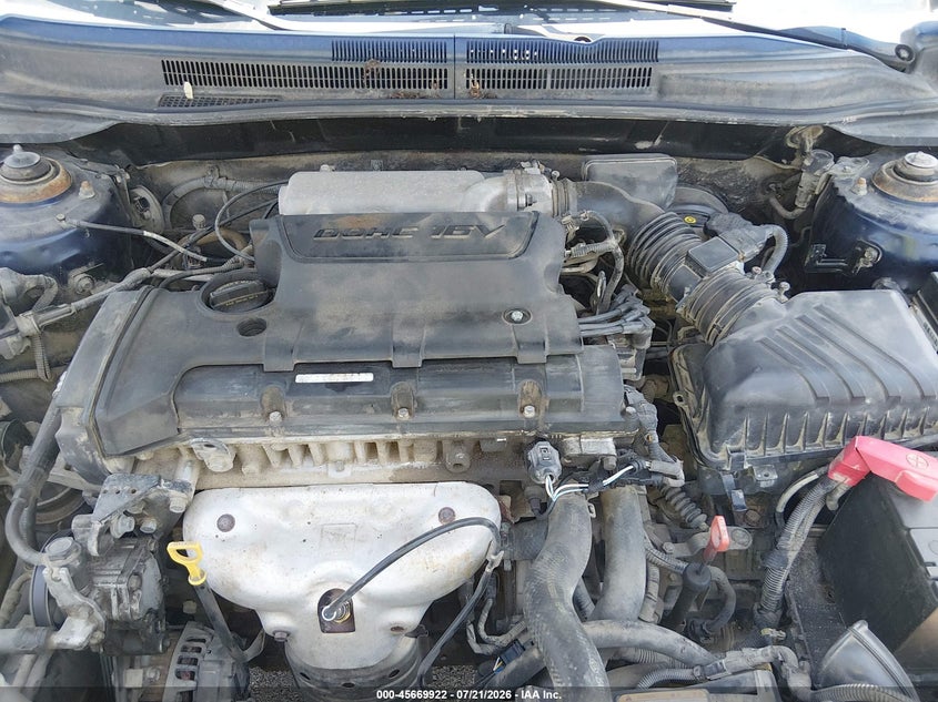 2007 Kia Spectra Ex VIN: KNAFE121075409942 Lot: 45669922