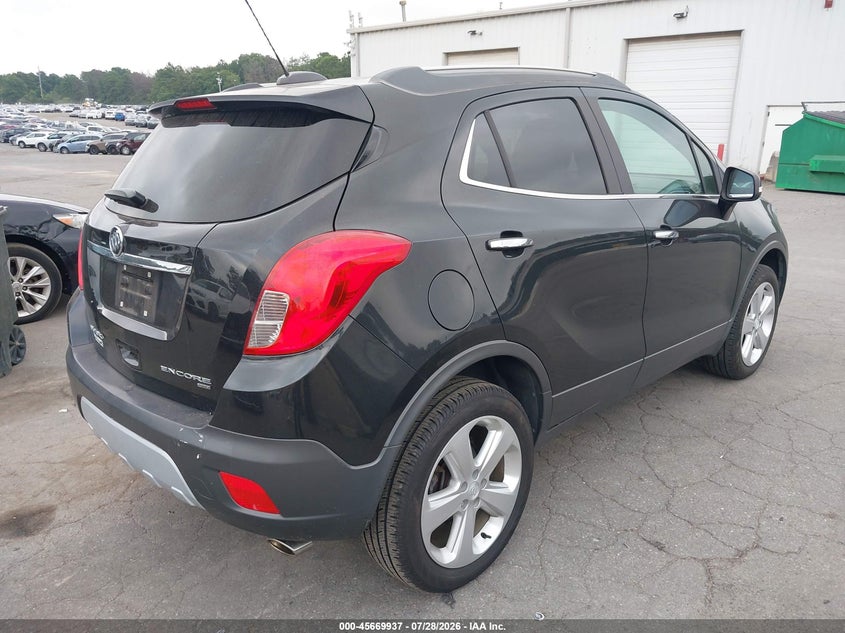 Vin: kl4cjesb5gb693906, lot: 46168537, buick encore 20164