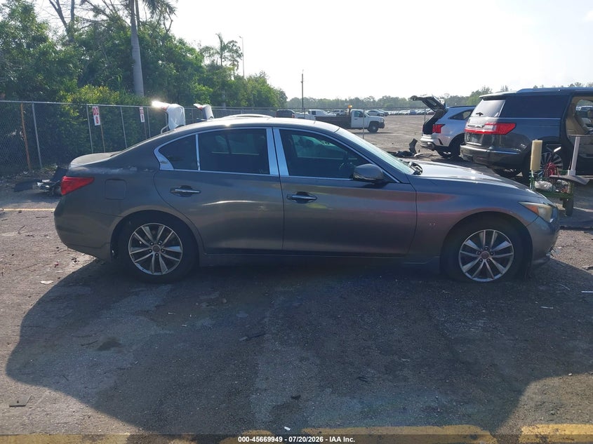 2014 Infiniti Q50 Premium VIN: JN1BV7AR3EM701022 Lot: 45669949