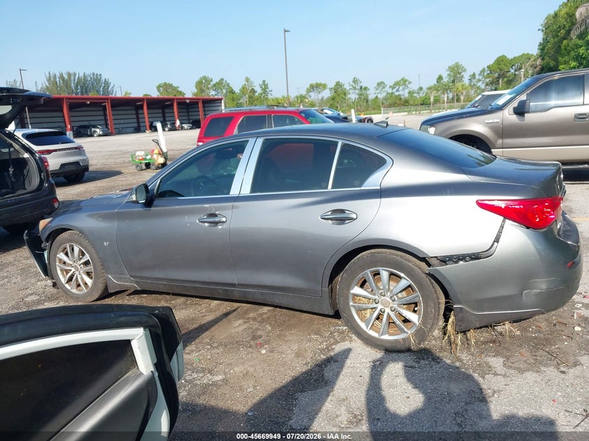 2014 Infiniti Q50 Premium VIN: JN1BV7AR3EM701022 Lot: 45669949