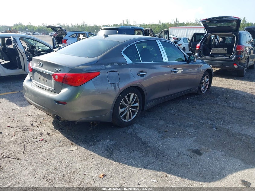 2014 Infiniti Q50 Premium VIN: JN1BV7AR3EM701022 Lot: 45669949