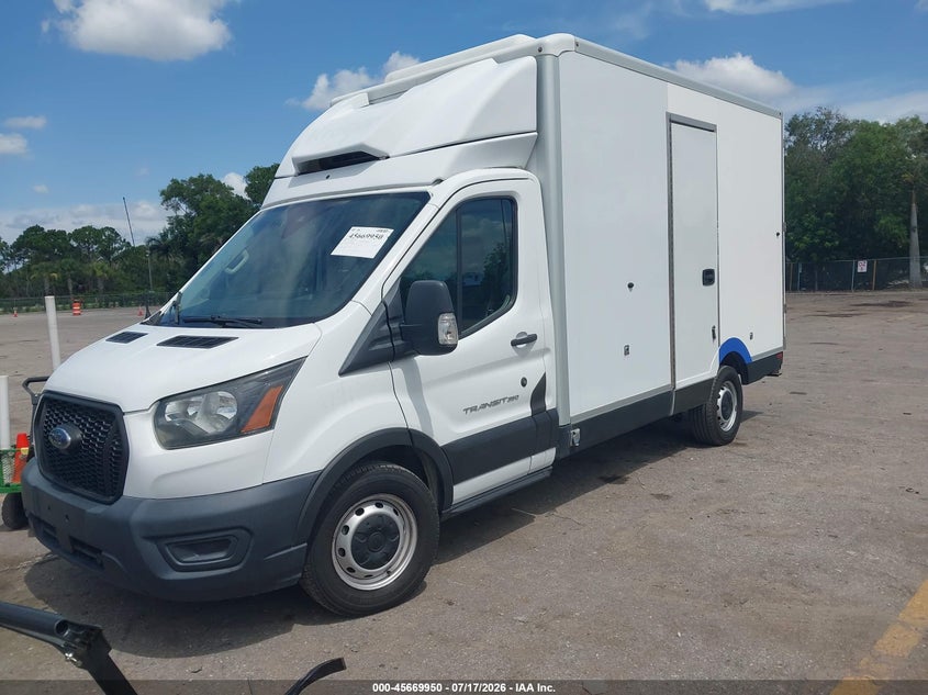 2021 FORD TRANSIT-350 CAB auction photo 2