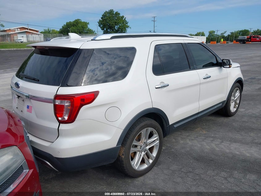 Vin: 1fm5k7f86hgd09993, lot: 46168560, ford explorer limited 20174