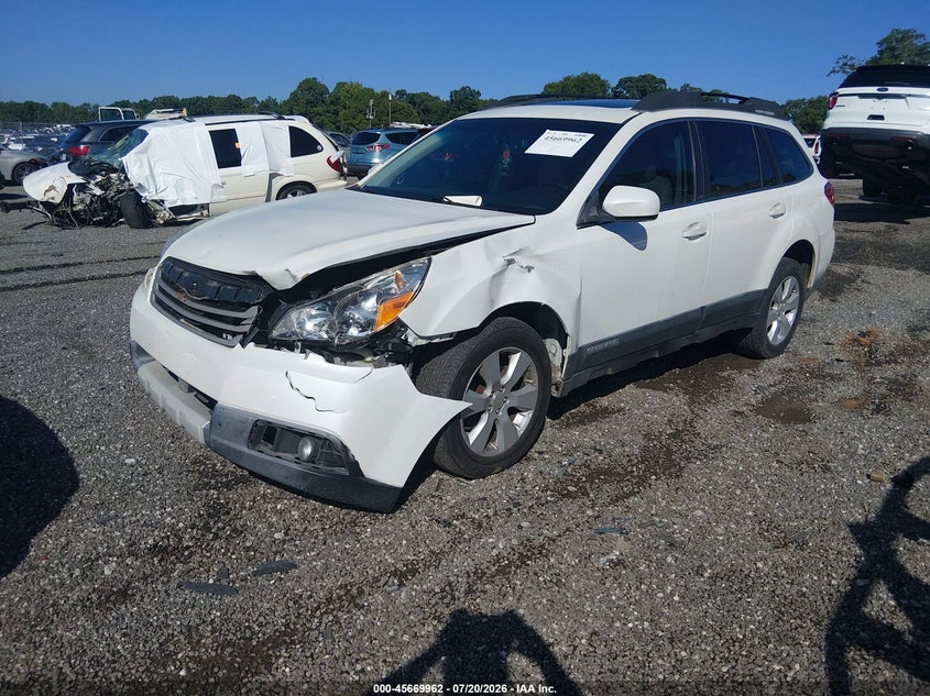 Vin: 4s4brbkc6b3320566, lot: 46168562, subaru outback 2.5i limited 20112