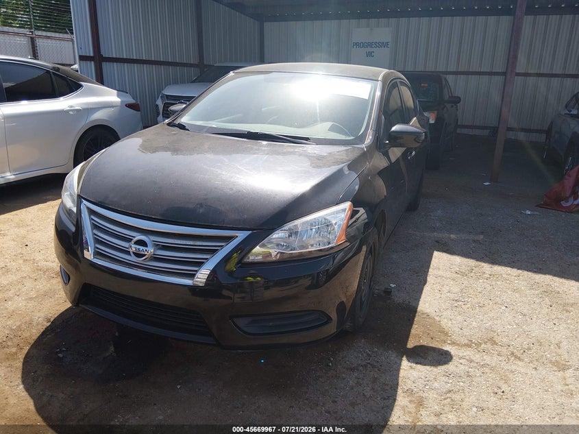 2014 Nissan Sentra Fe+ S VIN: 3N1AB7AP8EY296369 Lot: 45669967