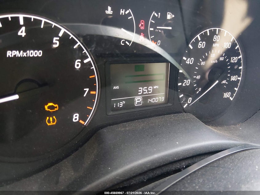 2014 Nissan Sentra Fe+ S VIN: 3N1AB7AP8EY296369 Lot: 45669967