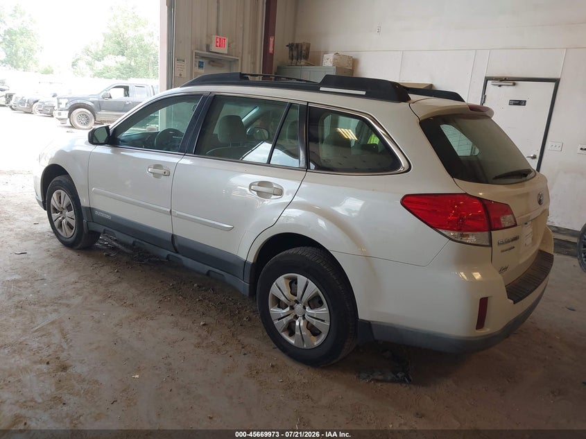 2011 Subaru Outback 2.5I VIN: 4S4BRCAC7B3387815 Lot: 45669973