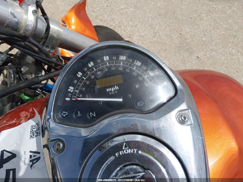 2002 Honda Vtx1800 S VIN: 1HFSC49312A000922 Lot: 45669979