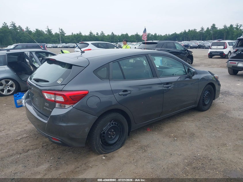 Vin: 4s3gtaa6xj3751010, lot: 46168590, subaru impreza 2.0i 20184
