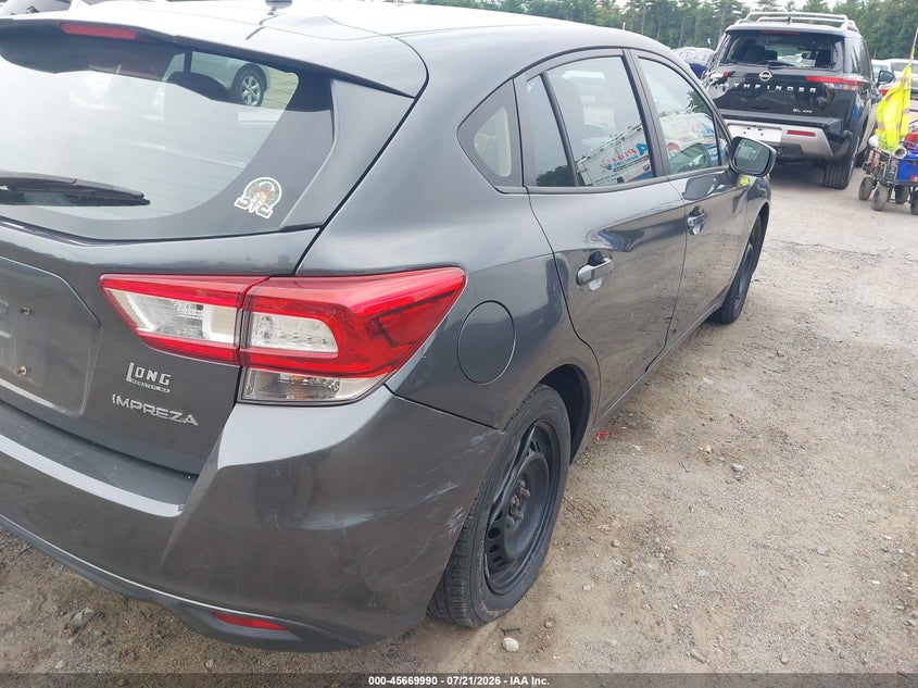 2018 Subaru Impreza 2.0I VIN: 4S3GTAA6XJ3751010 Lot: 45669990