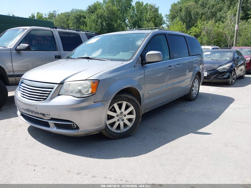 Vin: 2c4rc1bg5gr214433, lot: 46168615, chrysler town & country touring 20162