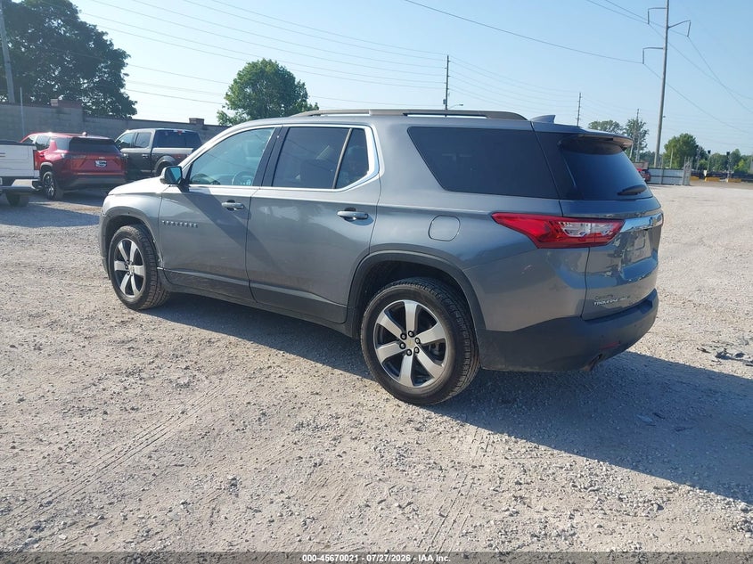 Vin: 1gnevhkw7lj214447, lot: 46168621, chevrolet traverse awd lt leather 20203
