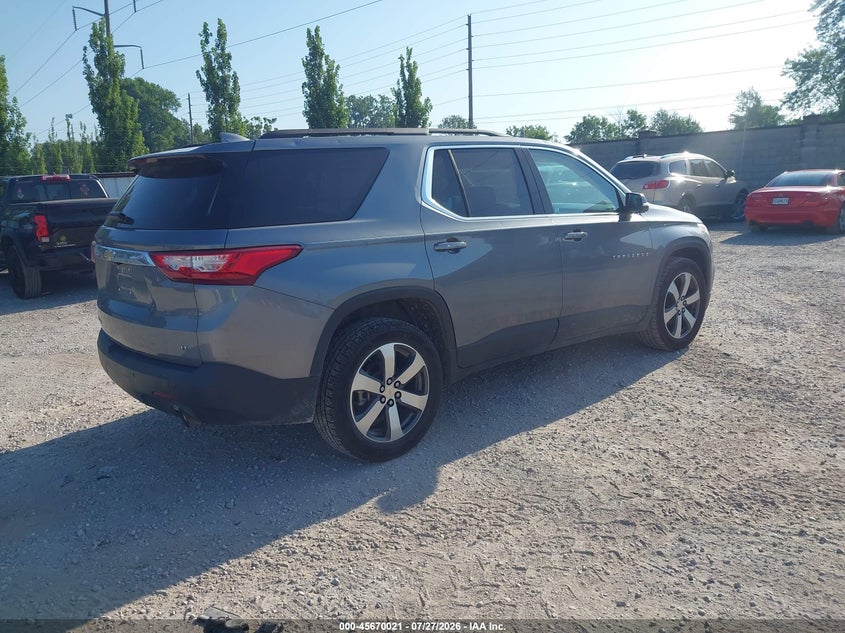 Vin: 1gnevhkw7lj214447, lot: 46168621, chevrolet traverse awd lt leather 20204