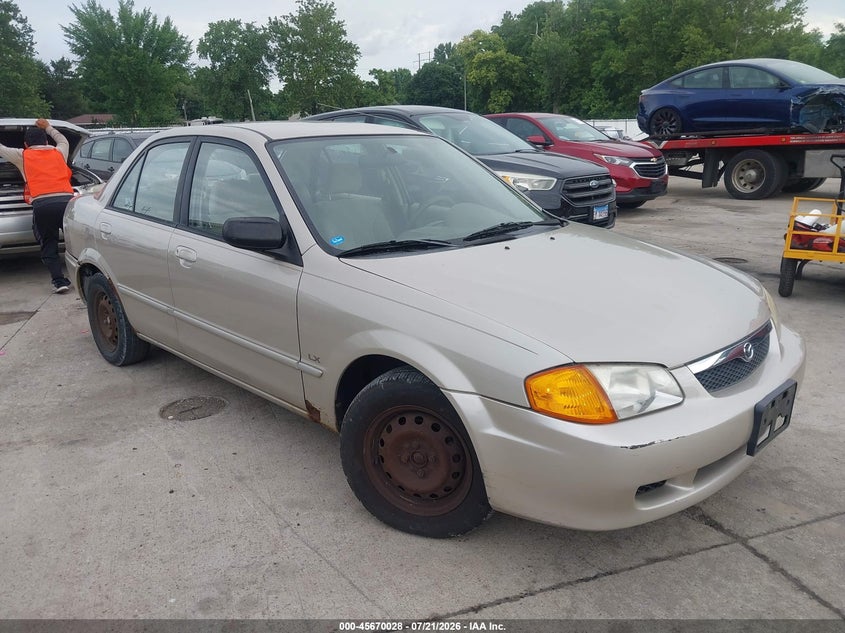 2000 Mazda Protege Dx/Lx VIN: JM1BJ222XY0294440 Lot: 45670028