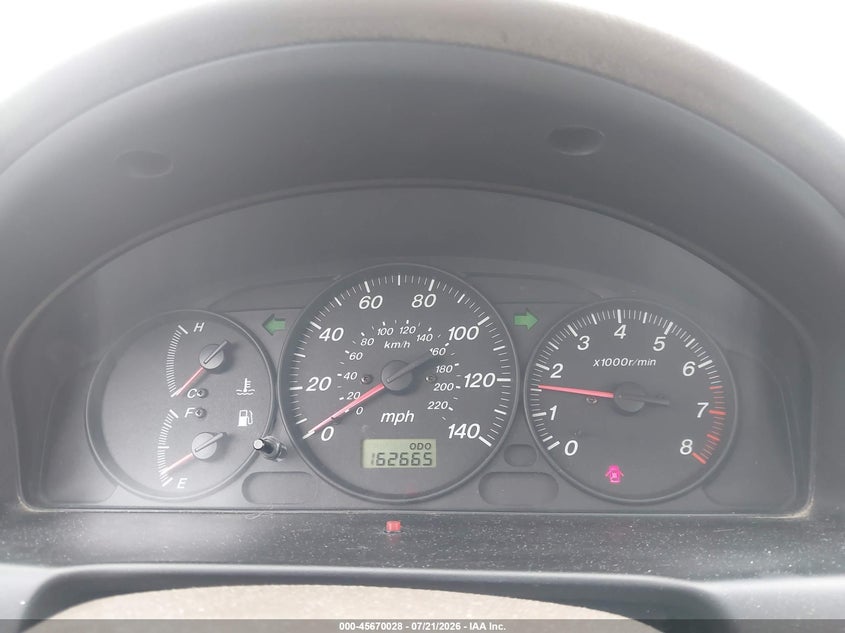 2000 Mazda Protege Dx/Lx VIN: JM1BJ222XY0294440 Lot: 45670028