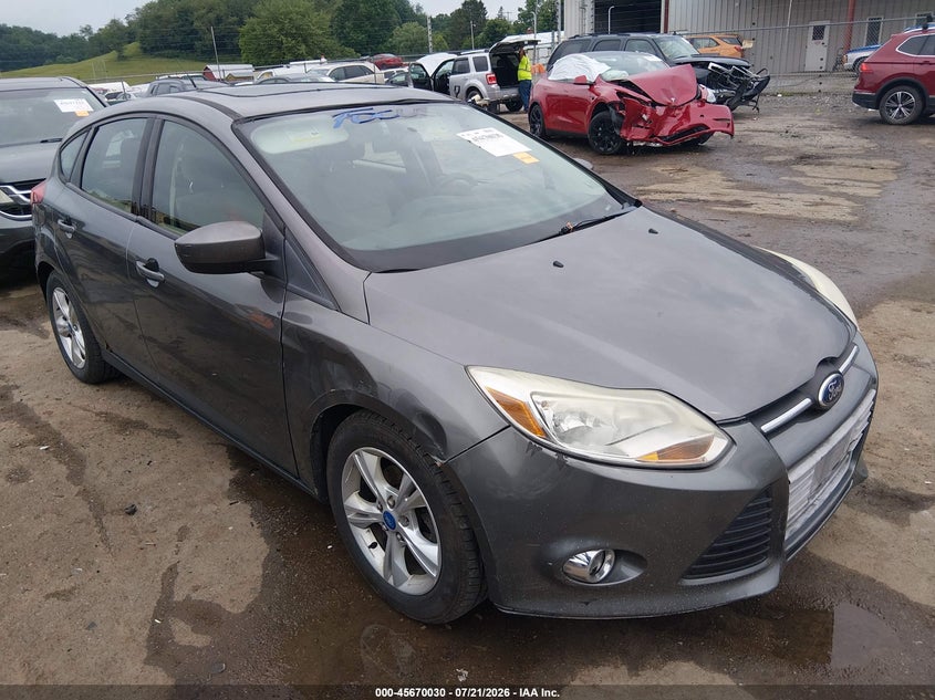 2012 Ford Focus Se VIN: 1FAHP3K27CL134480 Lot: 45670030