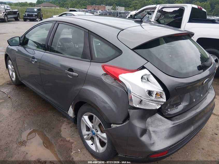 2012 Ford Focus Se VIN: 1FAHP3K27CL134480 Lot: 45670030